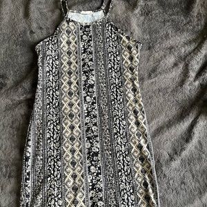 Halter mini bodycon dress